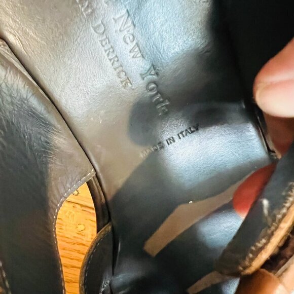 To Boot New York Men’s Adam Derrick Fisher Leather Sandals Made In Italy. Sz 11 main image 14